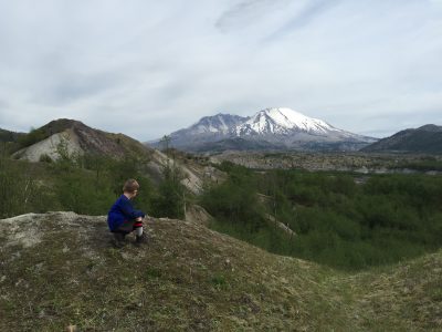 A Great View Of Mt. St. Helens From Hummocks Trail.