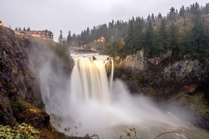 Snoqualmie Falls In Washington State